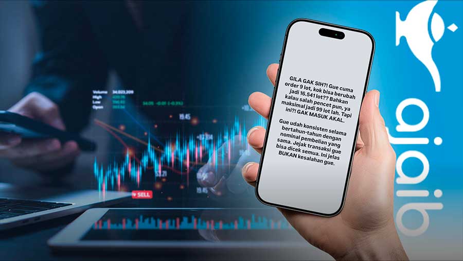 Beli Saham Rp1 Juta, Ditagih Rp1,8 Milyar, Pengguna Ajaib Sekuritas Curhat di Medsos. (Diolah dari Berbagai Sumber)