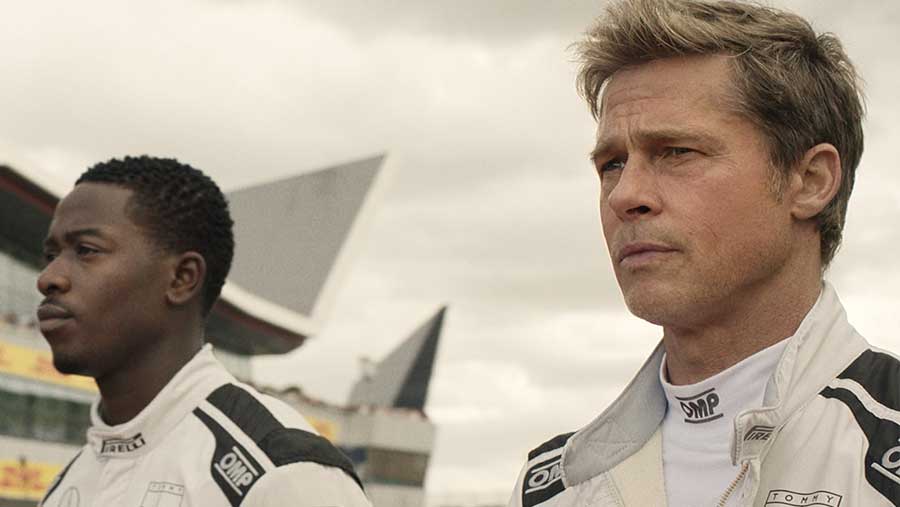 Brad Pitt di Film F1 (Dok. Via IMDB)