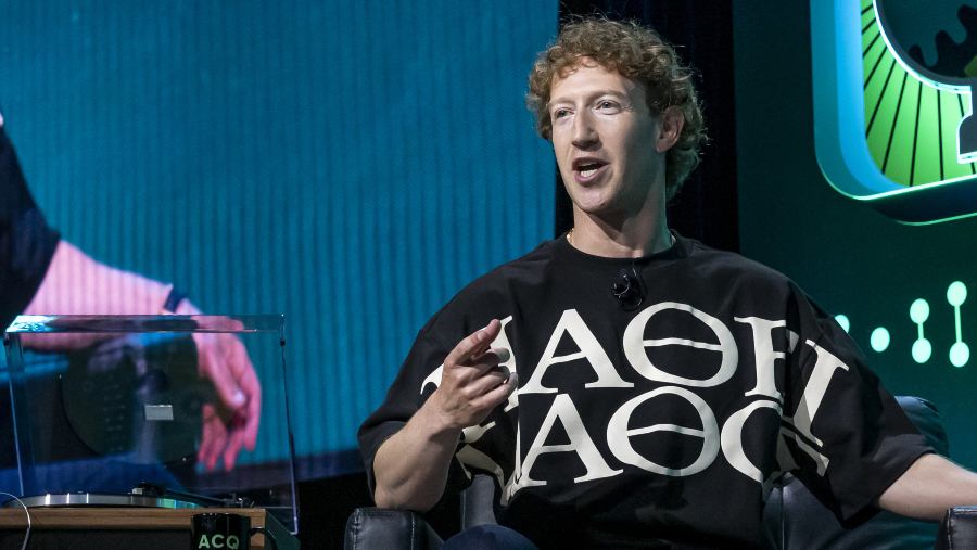 Pendiri Meta Platforms Inc., Mark Zuckerberg. (Bloomberg)	
