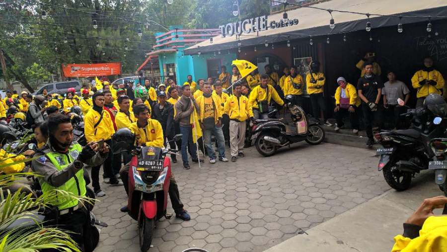 Mitra ojol Maxim. (dok: Maxim Indonesia)