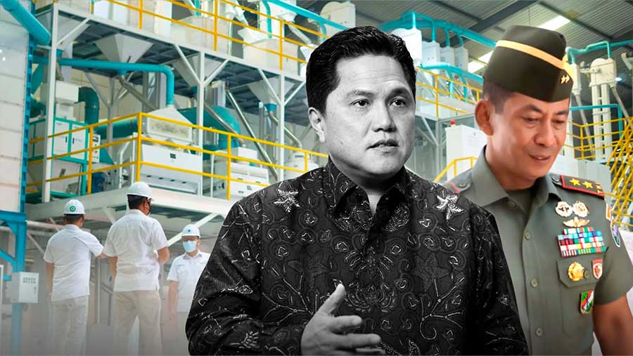 Erick Thohir Copot Novy Helmy Sebagai Dirut Bulog, Kembalikan ke TNI (Diolah dari Berbagai Sumber)