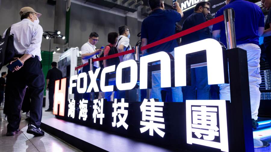 Foxconn. (Bloomberg)