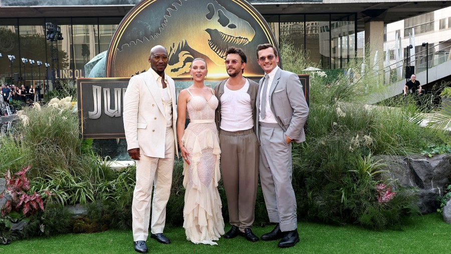 Para bintang Jurassic World Rebirth./dok. Bloomberg