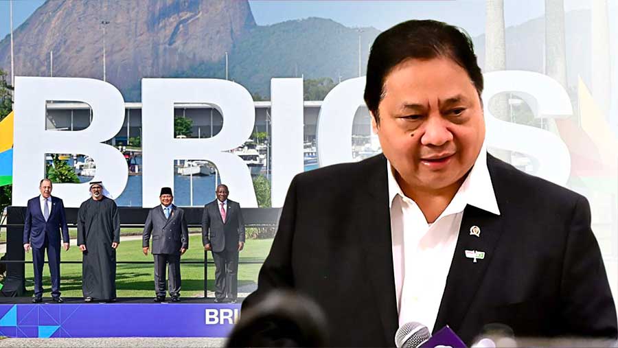 Usai KTT BRICS, Airlangga Bertolak ke Amerika untuk MoU Tarif (Diolah dari Berbagai Sumber)