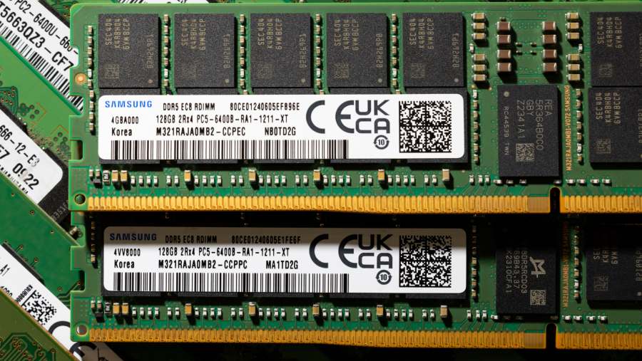 Bisnis Chip dari Samsung Electronic. (Bloomberg)