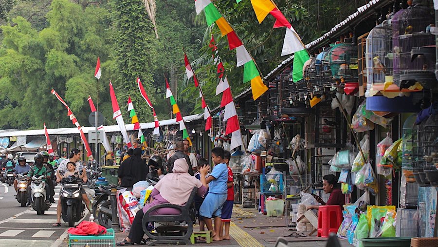 Sebelumnya, Pasar Hewan Barito sudah mengalami revitalisasi pada 2022, namun kini muncul kembali rencana relokasi. (Bloomberg Technoz/Andrean K)