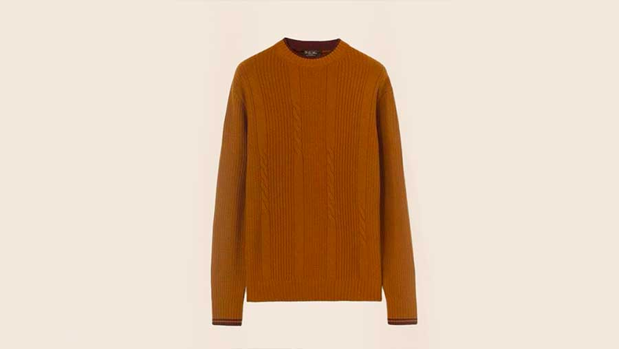 Loro Piana sweater. (Bloomberg)