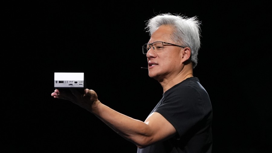 Jensen Huang, CEO Nvidia. (Bloomberg)	
