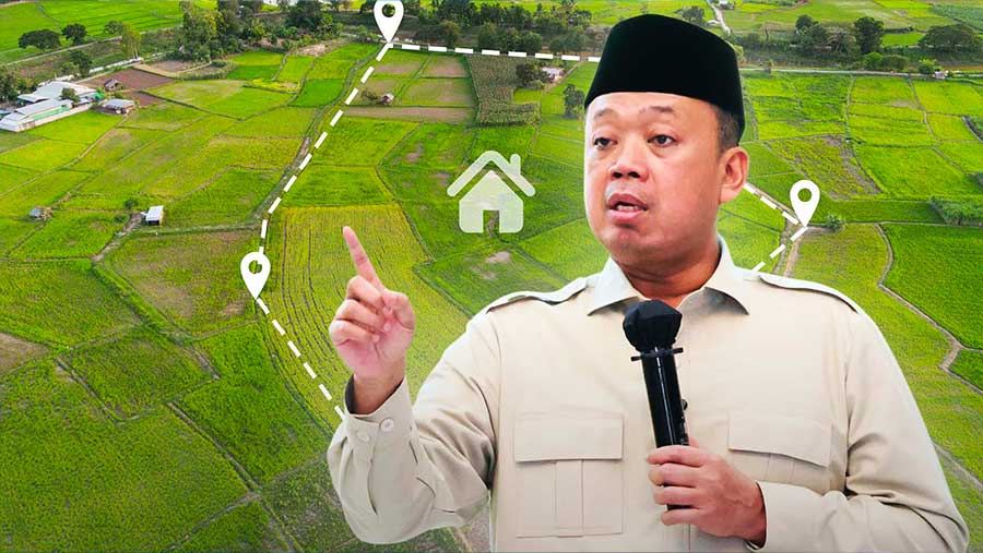 Menteri ATRBPN Nusron Wahid Sebut 48% Lahan Indonesia dikuasai 60 Keluarga (Diolah dari Berbagai Sumber)