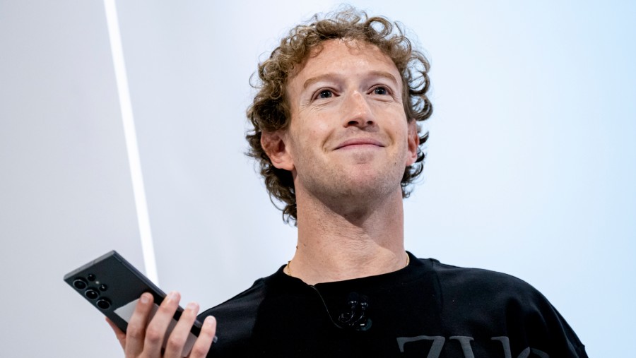 Pendiri dan CEO Meta Platforms Inc., Mark Zuckerberg. (Bloomberg)