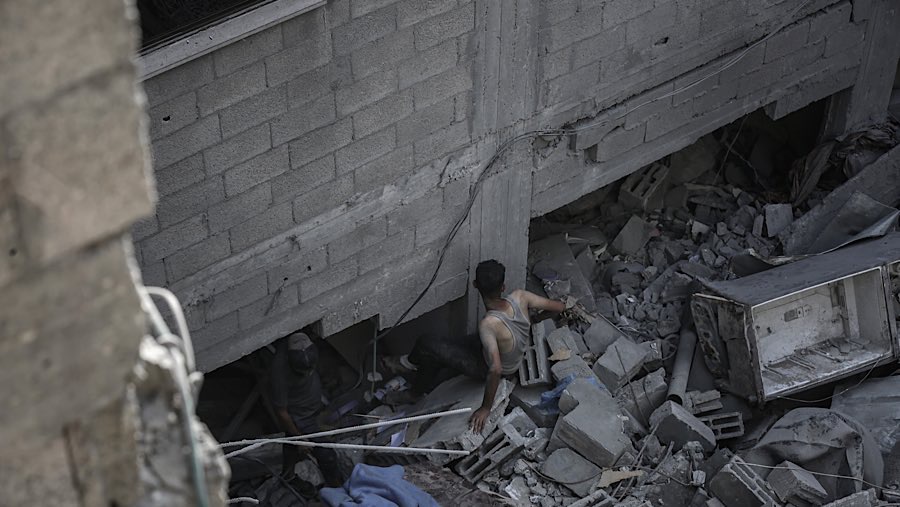 PBB menyebut sekitar 800 warga Palestina telah tewas antara akhir Mei dan Juli saat berusaha mendapatkan makanan. (Ahmad Salem/Bloomberg)