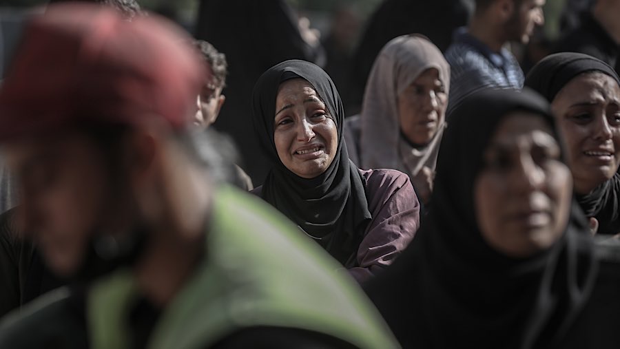 Serangan Hamas pada 7 Oktober menewaskan 1.200 orang di Israel dan sekitar 250 orang diculik. (Ahmad Salem/Bloomberg)