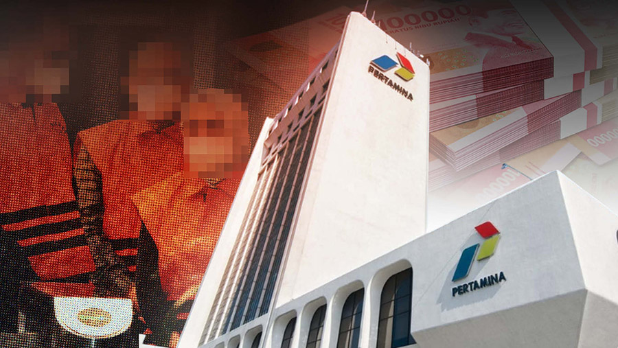 KPK Tetapkan 4 Tersangka Kasus Dugaan Korupsi Katalis Pertamina (Foto: Diolah dari Berbagai Sumber)