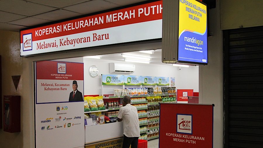 Pemerintah Provinsi DKI Jakarta akan mengoperasikan 267 Koperasi Kelurahan Merah Putih secara bertahap. (Bloomberg Technoz/Andrean Kristianto)