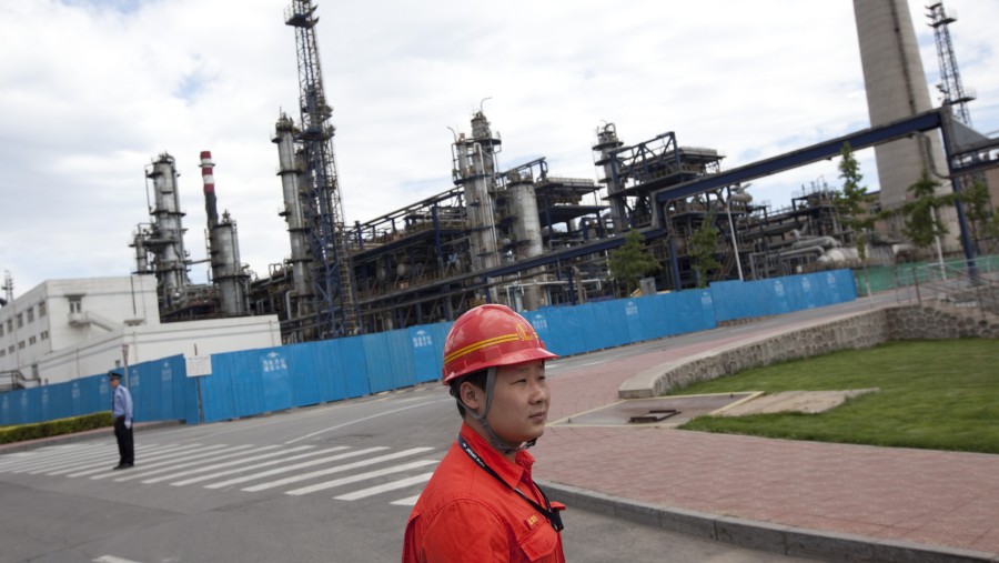 Kilang minyak di China./dok. Bloomberg