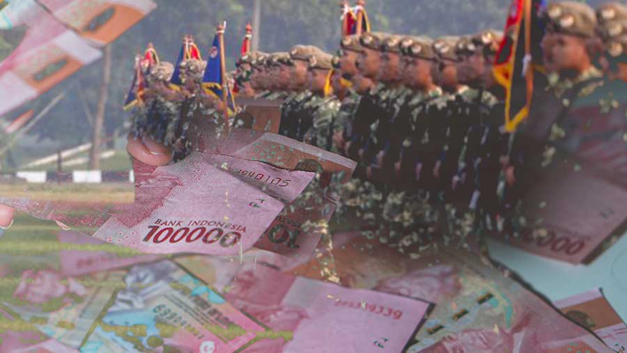 Ilustrasi Gaji Komcad SPPI 2025 (Diolah berbagai sumber)