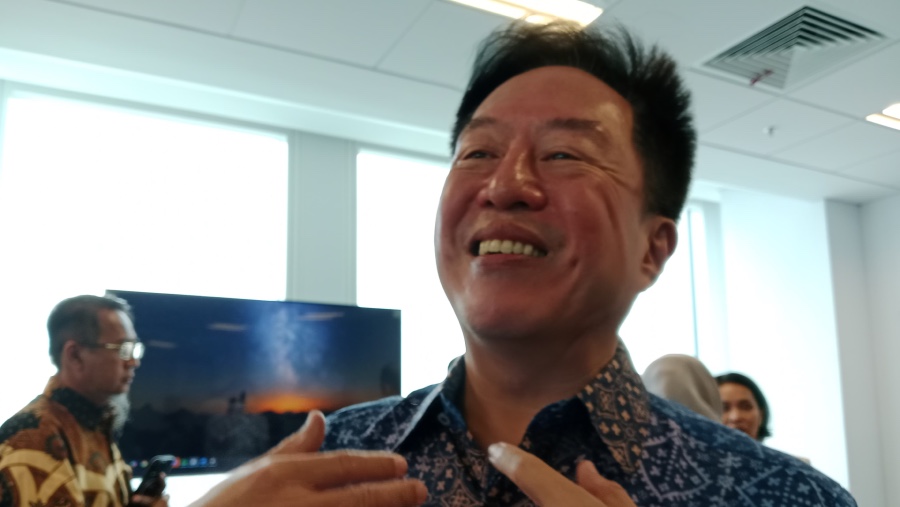 Direktur Utama PT Djarum, Viktor Rachmat Hartono. (Sumber: Pramesti/Bloomberg Technoz)