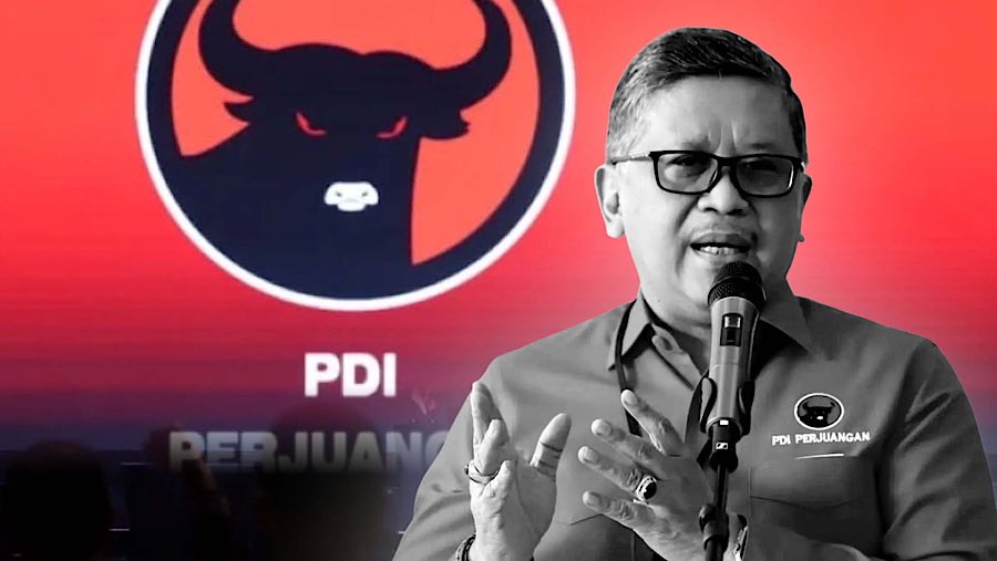 Menyandang Status Terpidana, Hasto Tetap Sekjen PDIP. (Foto: Diolah dari Berbagai Sumber)