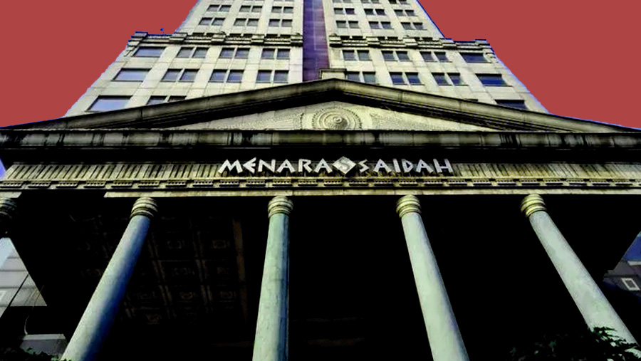 Ilustrasi Menara Saidah (Foto diolah Berbagai Sumber)