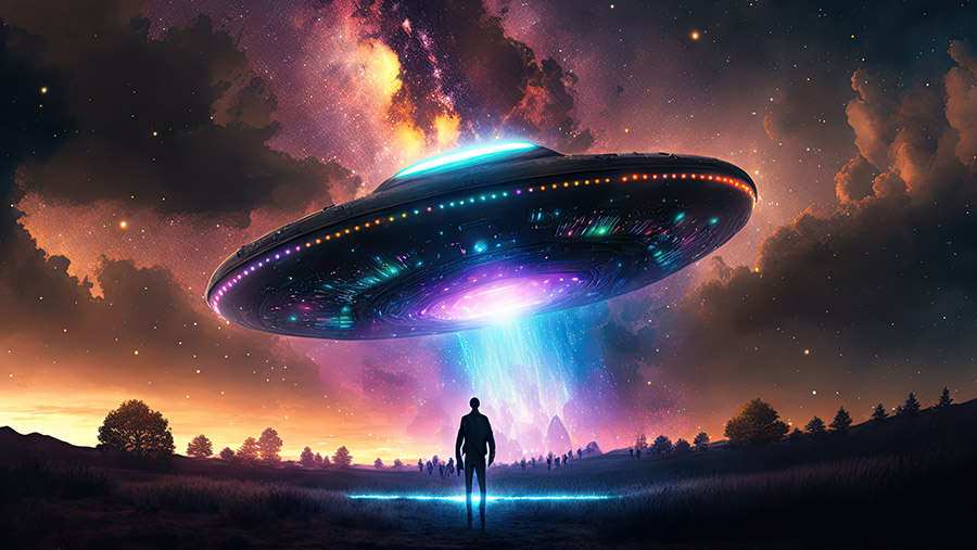 Ilustrasi Serangan Alien dan Potensi Ancaman bagi Bumi (Freepik/
chandlervid85)
