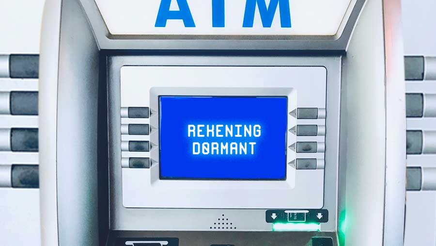Ilustrasi Rekening Dormant (Diolah)