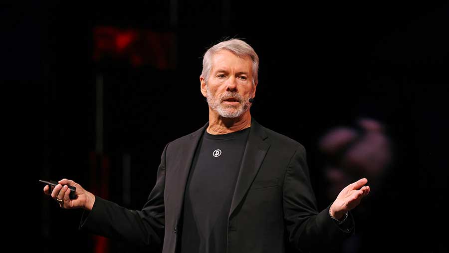 Michael Saylor, Pendiri dan Chairman Strategy atau MicroStrategatay Inc. (Bloomberg)
