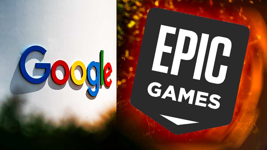 Ilustrasi Google kalah di berbagai sidang kasus dugaan antimonopoli lawan Epic Games (Diolah berbagai sumber)