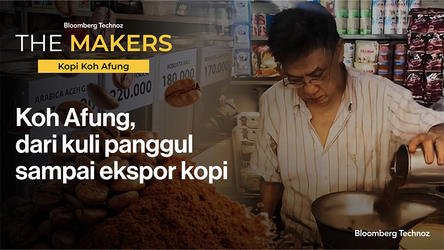Koh Afung, Dari Kuli Panggul Sampai Ekspor Kopi (Bloomberg Technoz)