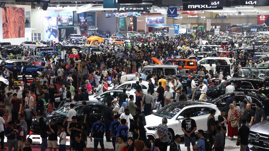 Suasana GIIAS 2025. (dok: Gaikindo)