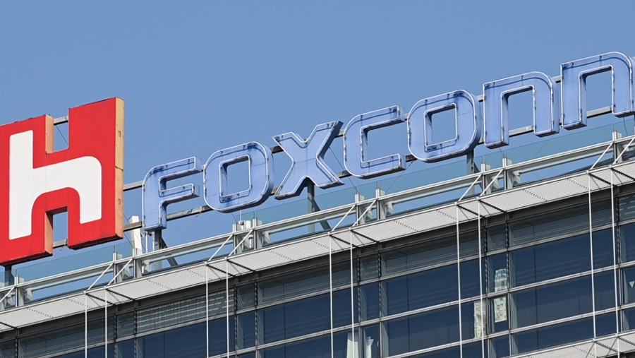 Hon Hai Precision Industry Co. atau Foxconn, vendor Nvidia Corp dan Apple. (Bloomberg)