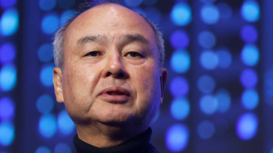 Masayoshi Son (Kiyoshi Ota/Bloomberg)