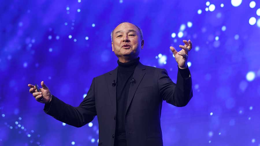 Masayoshi Son (Kiyoshi Ota/Bloomberg)