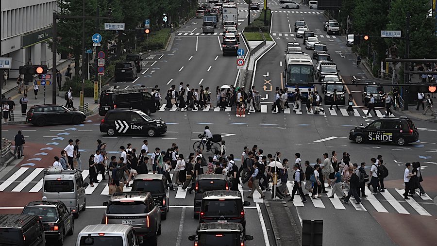 Tokyo, Jepang. (Soichiro Koriyama/Bloomberg)