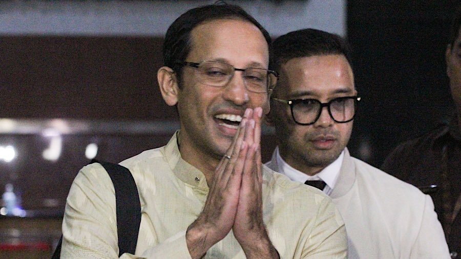  Ia mengklaim dapat memberikan keterangan secara lancar dan keluar dari gedung KPK pada pukul 18.43 WIB. (Bloomberg Technoz/Andrean Kristianto)