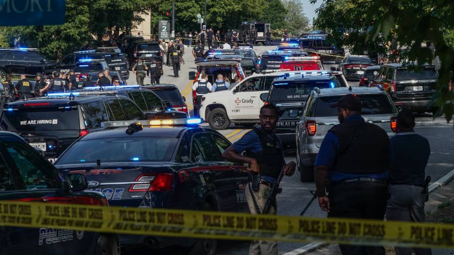 Penembakan di Atlanta tewaskan dua orang. (Bloomberg)