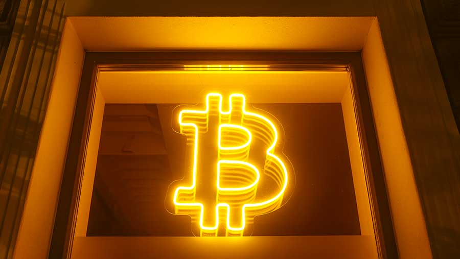 Ilustrasi Bitcoin. (bloomberg)