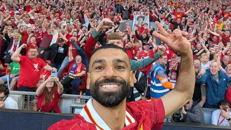 Mohamed Salah (Dok.Via Instagram @mosalah)