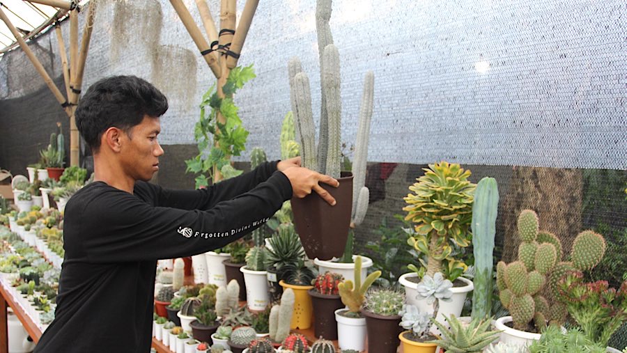 Sebanyak 167 stan mengikuti pameran ajang pameran tahunan ini. (Bloomberg Technoz/Andrean Kristianto)