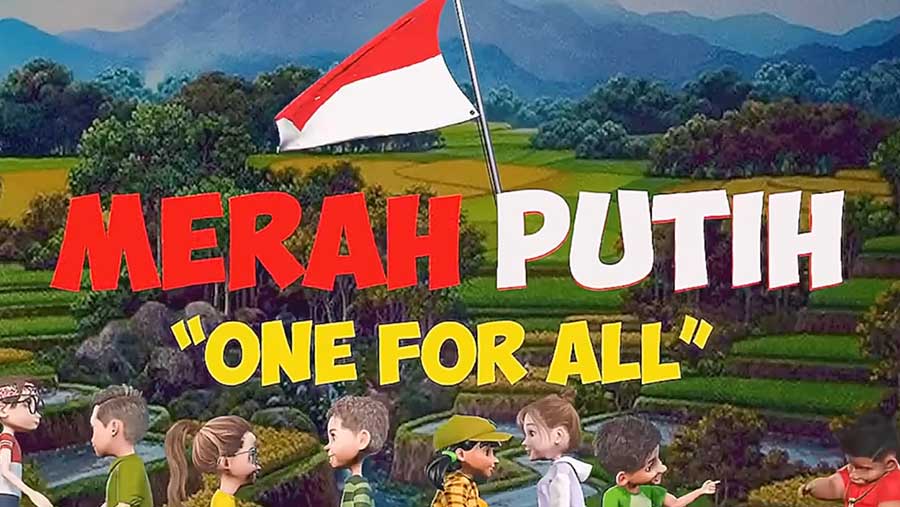 Film animasi Merah Putih One For All. (YouTube CGV Kreasi)