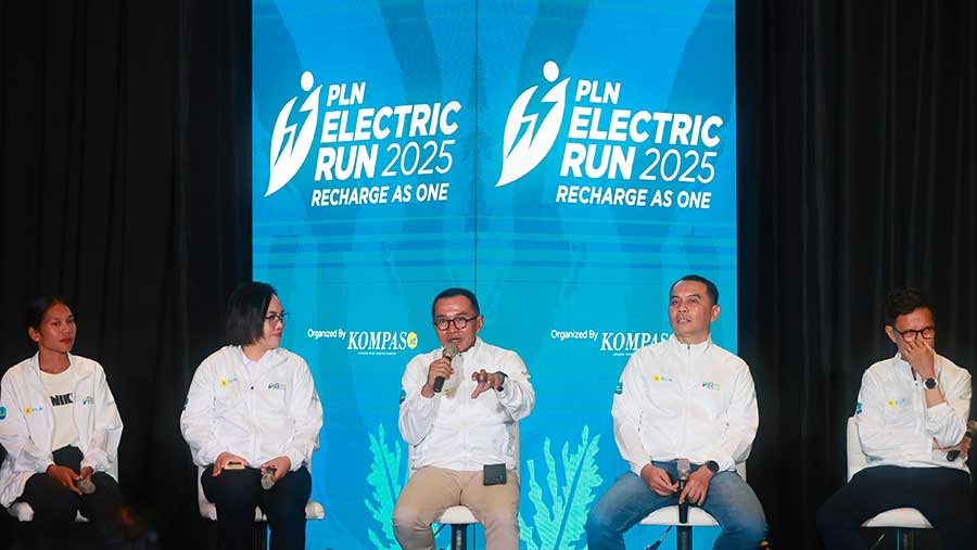 Launching dan Press Conference PLN Electric Run 2025 di Jakarta pada Selasa (12/8). (Dok. PLN)