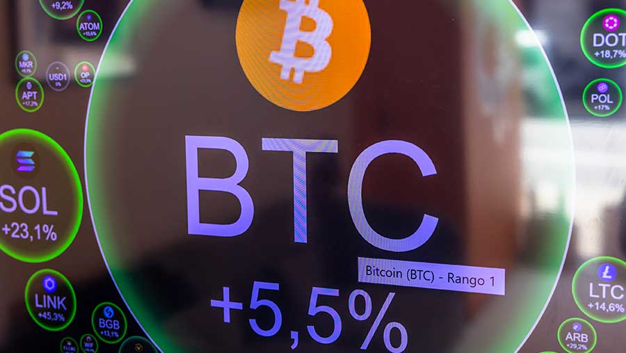 Ilustrasi Bitcoin (Angel Garcia/Bloomberg)