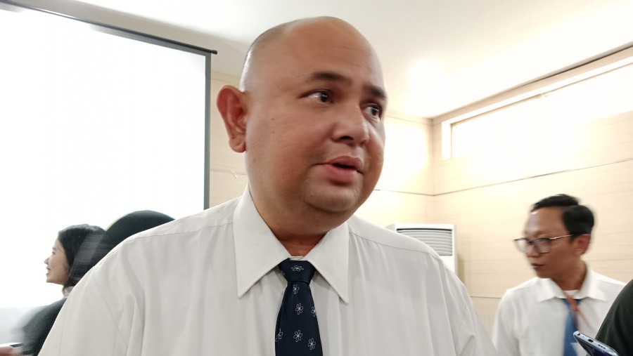 Investigator Komisi Pengawas Persaingan Usaha (KPPU) Arnold Sihombing. (Foto: Pramesti Regita Cindy/Bloomberg Technoz)