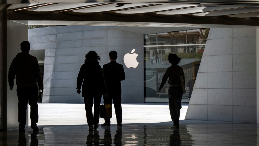 Apple Store (Dok: Bloomberg)	
