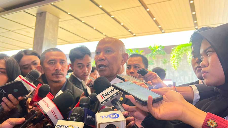 Said Abdullah pada Sidang Tahunan MPR dan Sidang Bersama DPR dan DPD (Bloomberg Technoz/Mis Fransiska)