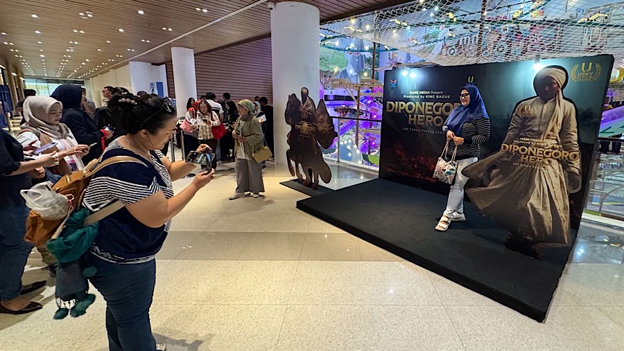 Film ini juga dapat ditonton gratis melalui platform usky.ai agar masyarakat luas dapat mengakses. (Bloomberg Technoz/Andrean K)