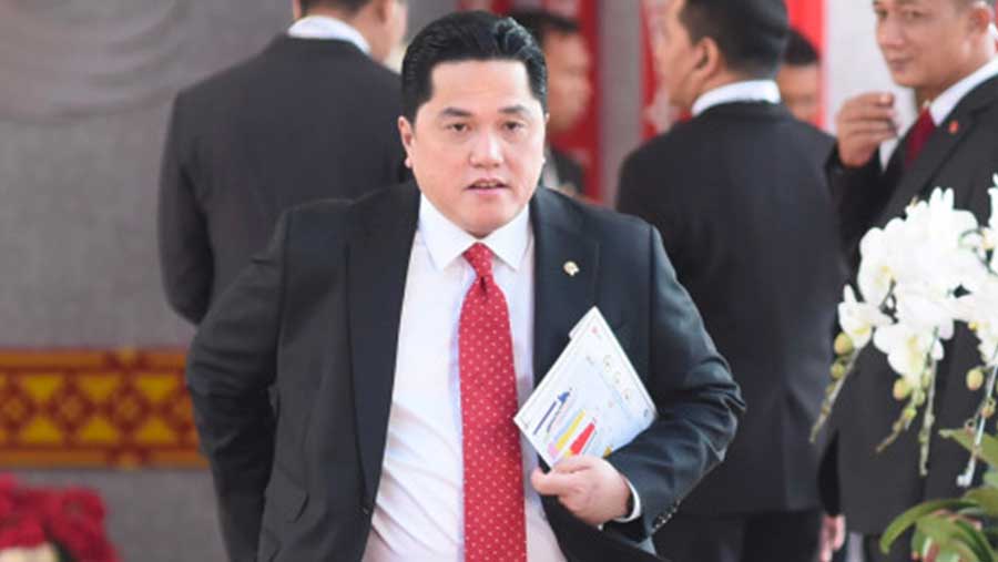 Erick Thohir menghadiri sidang tahunan MPR di Gedung DPR/MPR, Jumat (15/8/2025). (Dok. Parlemen)