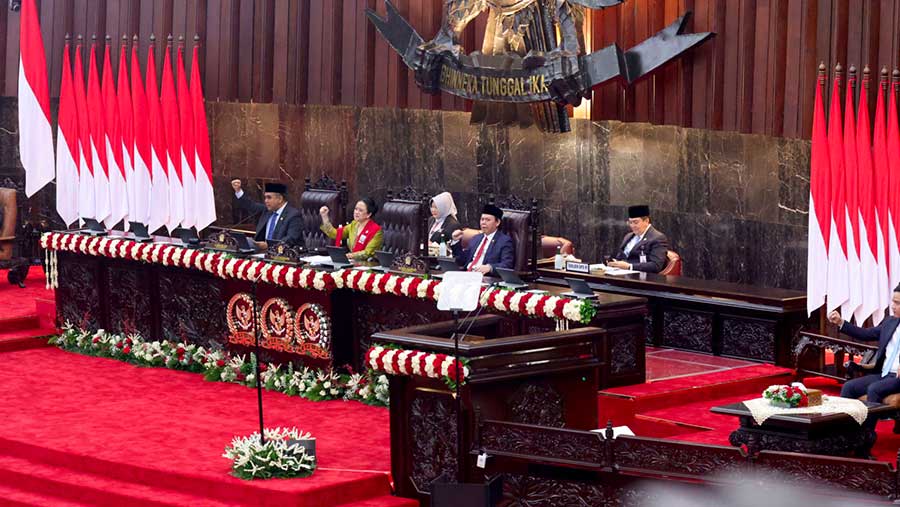 Sidang tahunan ini untuk mengetahui arah kebijakan fiskal tahun depan (Dok. Foto Parlemen/Runi)