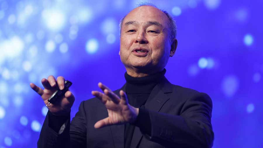 Masayoshi Son (Bloomberg)