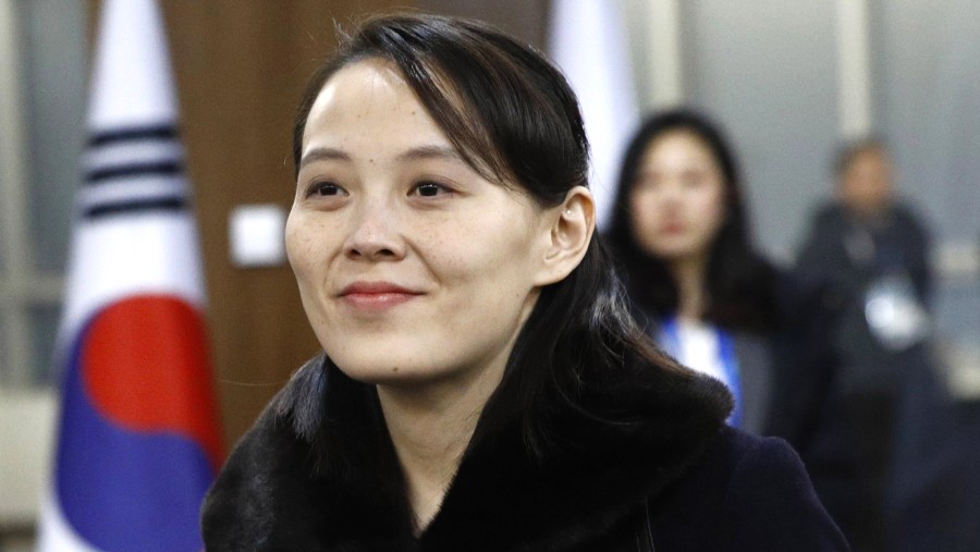 Adik Kim Jong Un, Kim Yo Jong pada tahun 2019. (Pool/Getty Images via Bloomberg)
