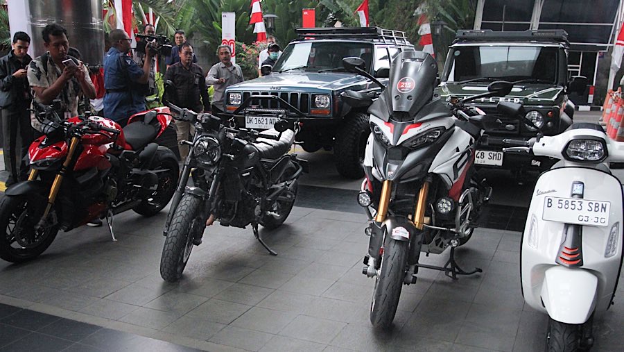 KPK menyita sejumlah kendaraan hasil OTT terkait pemerasan dalam proses pengajuan sertifikasi Keselamatan dan Kesehatan Kerja atau K3.